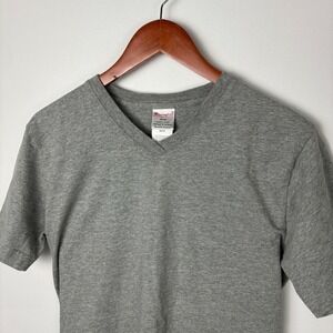 Champion V-Neck T-Shirt‎ Soft Everyday Tee Short Sleeve Top Medium